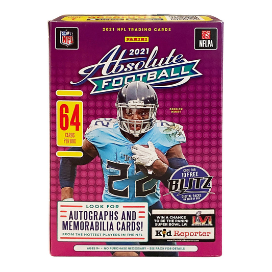 Panini: 2021 Absolute Football Cards - Blaster Box